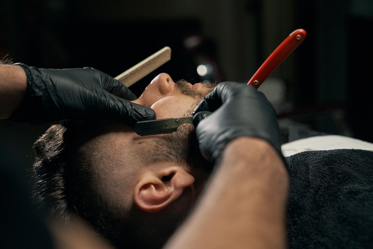 Barbearia no Instituto Ademir Filho